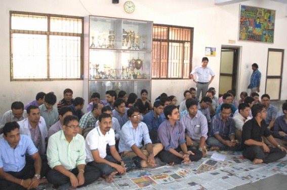 AGMC PG doctors stage massive sit-in demonstration AGMC PG doctors stage massive sit-in demonstration